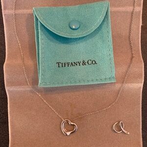 Tiffany & Co. Elsa Peretti Open Heart Necklace